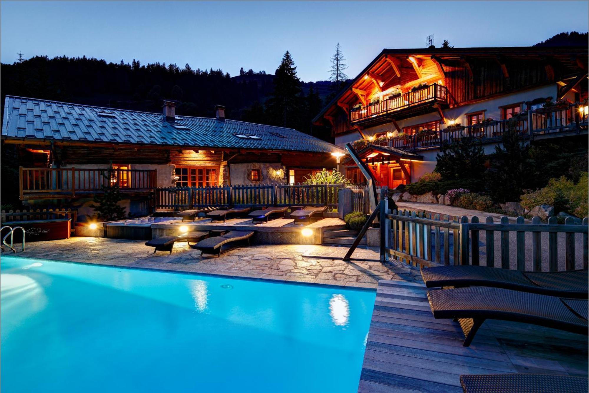 Hotel La Ferme Du Chozal, Chalet De Tradition Hauteluce Esterno foto